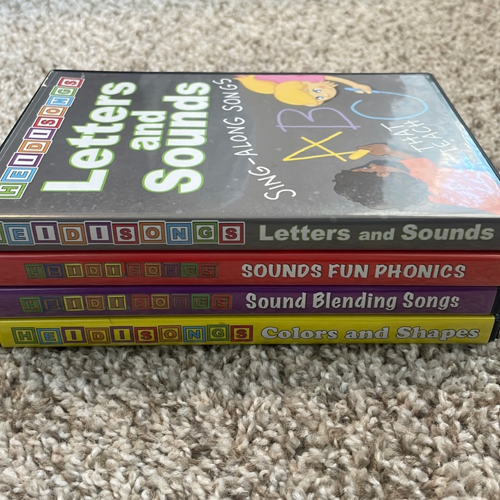 Heidi Songs Sing & Spell DVD 3 Pack